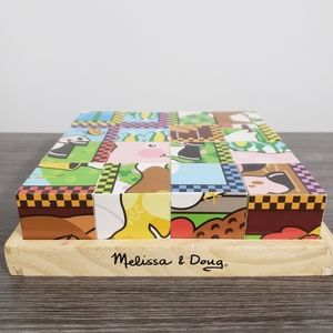 Melissa & Doug Wooden Cube Puzzle